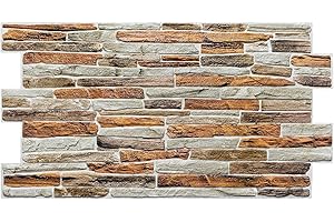 Grace Baltic - 4,9 m²/10 pezzi Pannelli a muro 3D della migliore qualità rivestimento murale rivestimento in PVC decorazione murale adesivi murali elastico spessore 1mm Gibilterra