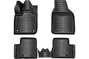 ELMASLINE Juego de Alfombras Coche, Alfombrillas de Goma 3D para Hyundai I30 a partir de 2017, Borde Extra Alto de 5 cm