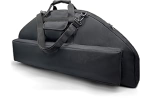 Silfrae Compound Bow Case Soft Bow Padded Case Light-Weight Bow Carry Bag with Arrow Pocket