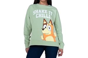 Bluey Bluza, Damska Bluza Chilli, Bawełniana Bluza Dla Kobiet, Długi Rękaw