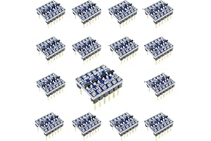 diymore-IOT 15 Stück 4 Kanäle IIC I2C Logik Level Konverter Bi-Direktional Modul Logik-Pegel-Wandler Logic Level Converter Shifter 3,3V-5V Shifter Modul für Ardui-no