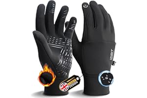 TIBISI Gloves for Men Women Winter Thermal Cycling gloves Windproof Touchscreen Anti-slip Outdoor Bicycle Biking Running Gloves