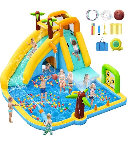 Roue à eau, flotteur de piscine gonflable, jouet de piscine géant coloré pour enfants, natation, lacs, plages, été