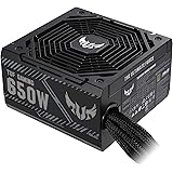 ASUS TUF Gaming 650W Bronze Bloc d'alimentation (Ventilateurs axiaux à double roulement à billes, Certification Militaire, Re