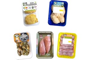 Royal Bernard - Assortiment Découverte - 2 Cordons bleus de volaille + une poêlée de cubes de poulet marinés à l'ail des ours + 2* filets de poulet + 4* cuisses + 6* escalopes de dinde