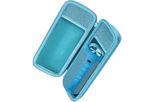Khanka Hart Tasche für Ortizan X10 Bluetooth Lautsprecher Tragbarer IPX7 Wasserdichter Kabelloser Lautsprecher, nur Hülle(blau)