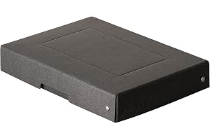 Falken - Ref. 22001712000F - PureBox - 1 förvaringslåda med lock - presentförpackning - ingen plast - A5-format - höjd 40 mm