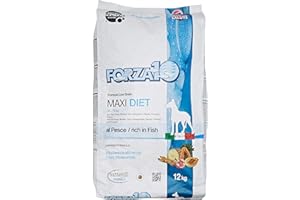 Forza10 Maxi Diet Canine Formula Cibo per Cani, Pesce 12 kg