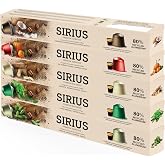 Sirius Premium Aromalı Kaps&uuml;l Kahve 5'li Set (Kakule-Nane-Zencefil-Bal Kabağı-Hindistan Cevizi)
