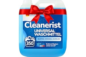 ‎DIE SEIFENBLASE Die Seifenblase® Universal Waschmittel flüssig für 350 Wäschen - 10l Flüssigwaschmittel Konzentrat für bunte, helle, dunkle Wäsche - XXL Vollwaschmittel mit Frischeduft für 20-95°C, statt Pods, Pulver