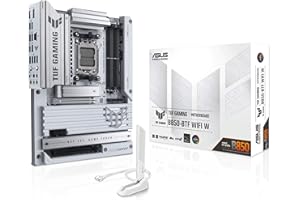 ‎ASUS ASUS TUF Gaming B850-BTF WiFi W Mainboard Sockel AMD AM5 (Ryzen 9000, ATX, PCIe 5.0, DDR5 Speicher, WiFi 7, verstecktes Anschlussdesign, Aura Sync)