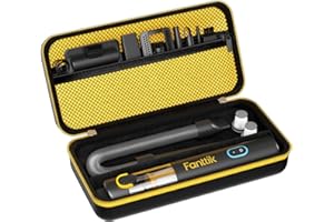 ProCase Boîte de Rangement pour Aspirateur Voiture Fanttik Slim V8 Apex/Slim V8 Mate/AUXITO, Étui pour Aspirateur à Main sans Fil, Sac Rigide de Protection pour Fanttik V10 Apex/Slim V10 Mate -Noir