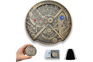 UD UNIQUE DICE UD Unique - Set di dadi meccanici per roulette DND Steampunk Dragons D e D con TRPG DND Dadi 7 in 1 Spinner Metallo D&D Set di dadi per giochi di ruolo Giocatori DM Game Masters