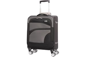 Aerolite Expandable 55x40x20cm to 55x40x23cm Ryanair Priority Max Super Lightweight Carry On Hand Cabin Luggage Suitcase 55x40x20 55x40x23 with 4 Wheels, Approved for Jet2 British Airways & Many More