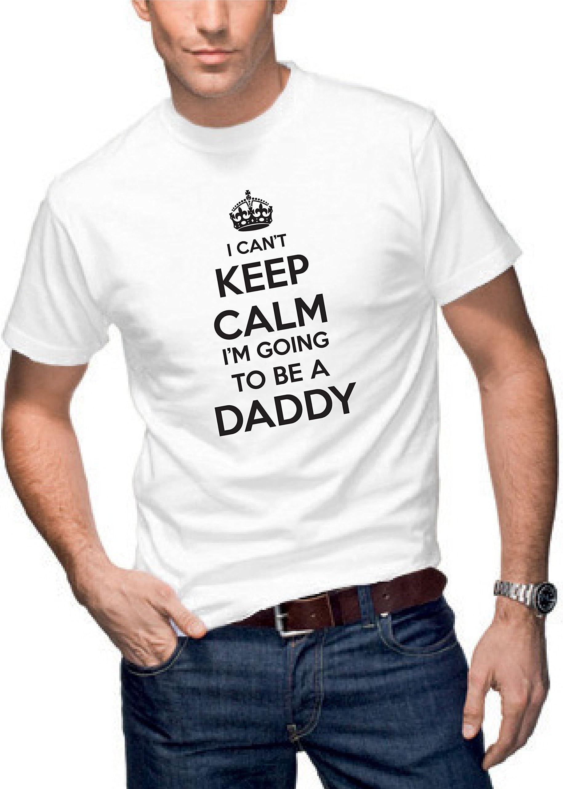 Men's 'I Can't Keep Calm I'm Going to be A Daddy' T-Shirt