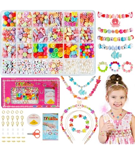 Kit Perles Pour Bracelets DIY - 24 Couleurs, Perles De Rocaille 3mm, Avec Accessoires Et Boîte De Rangement - 5