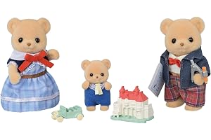 Sylvanian Families – 5851 Familjen kexbjörn – Dockhustillbehör