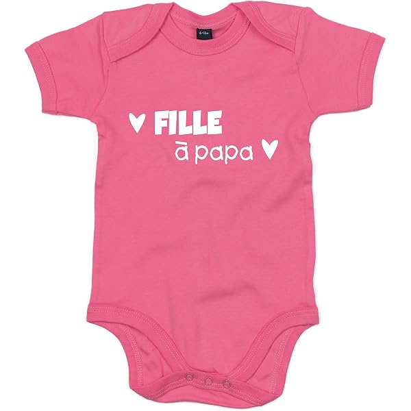 Body Bébé Petite Sœur - 6-12 Mois - 100% Coton Bio Imprimé En France