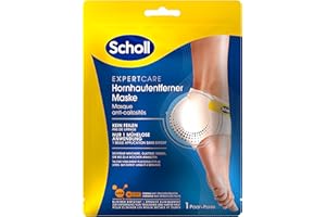 ‎DR. SCHOLL'S Scholl Hornhautentferner Maske - Hornhaut Socken - Maske für seidig weiche Füße