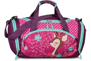 Ragusa-Trade Sac de sport sac de voyage pour garçon et fille avec motif CERF faon mignon