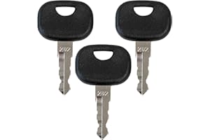 df quality Schlüssel 202 Universalschlüssel Baumaschinenschlüssel für Volvo Bagger Radlader Starterschlüssel Zündstarterschlüssel (3)