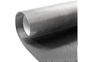 Vandicka 304 Stainless Steel Wire Mesh Roll 2 Metre x 30cm - 20 Mesh Fine Metal Mesh - Air Brick Mesh Covers Vent Screen for Mouse Rodent Proof Insect Pest Control