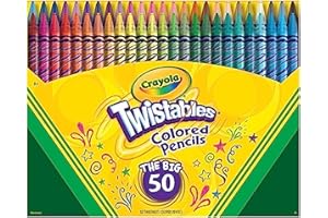 AODE forCrayola 50ct Twistables Colored Pencils