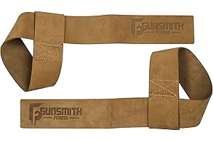 Gunsmith Fitness Gym Lifting Straps - Premium Wrist Straps Weightlifting - Anti Slip Powerlifting & Bodybuilding Weight Lifting Straps for Deadlifting