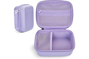 Hikkon Estuche para cámara Infantil para HiMont/GREENKINDER/CAMCLID/LETSHAHA,Bolsa Organizadora Portátil para Cámara Infantil (Sólo Funda) - Negro