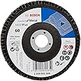 Bosch X433 Flap Disc/Wheel Promo Pack - 100mm, Grit 60 (11 pieces)