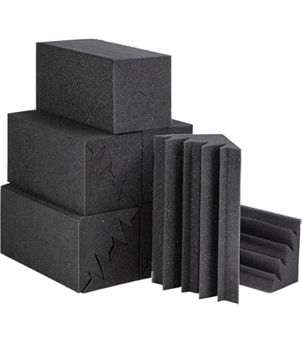 Pannelli Fonoassorbenti Adesivi 30x30cm - 12 Pezzi Per Studio Registrazione E Home Theater - Foto 5