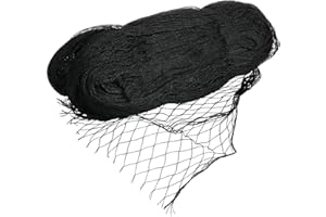 ‎VIIRKUJA VIIRKUJA 2 x 3 m feinmaschiges Teichnetz (18 x 18 mm) | Farbe Schwarz | Vogelschutznetz, Laubnetz, Vogelabwehrnetz, Teichabdecknetz, Vogelschutznetz