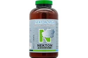Nekton -MSA | Préparation minérale très Efficace pour Oiseaux d'ornement, Reptiles et Amphibiens | (850 g)