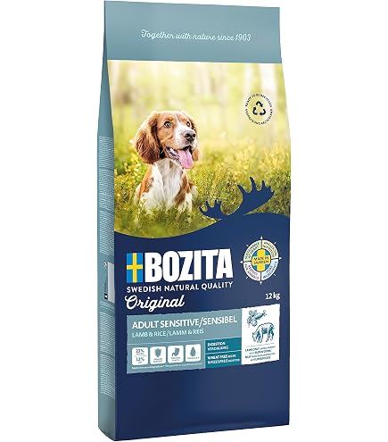 BOZITA Original Hundefutter - 12 kg - nachhaltig produziertes Trockenfutter  fr erwachsene Hunde - Alleinfuttermittel : Amazon.de: Haustier