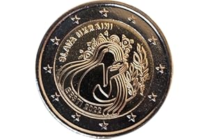 2 EURO COMMEMORATIVI 2 Euro Moneta Estonia 2022 Gloria dell'Ucraina IT0RCO099