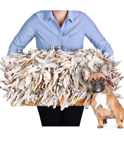 Lyra Pet Kaninchenohren Mit Fell – 5 Kg, Natürlicher Kausnack Für Hunde, Proteinreich & Darmreinigend