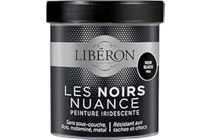LIBERON Peinture décorative Les noirs nuance, New black mat, 500 ML