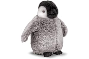 Tobar-Tobar-37241- Peluche de pingüino, Animigos World of Nature, 37241, Color Gris