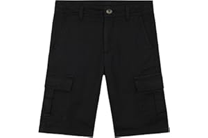 CityComfort Shorts Boys Teenagers Cargo Shorts with Pockets Comfy Adjustable Lightweight Cotton Breathable Summer Holiday