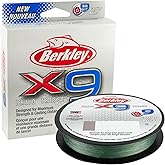 Berkley X9 &ouml;rg&uuml;l&uuml; misina, tuzlu su ve tatlı su balık&ccedil;ılığı i&ccedil;in 9 kat &ouml;rg&uuml;l&uuml; misina