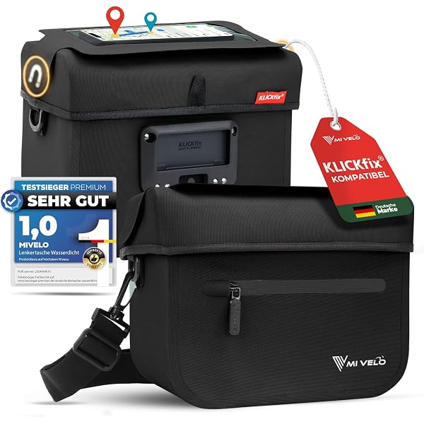 Cube RFR klick&Go Lenkerkorbtasche schwarz Sport & Freizeit