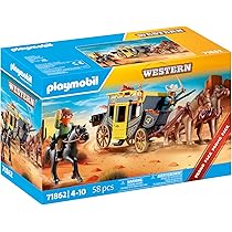 PLAYMOBIL DuoPack 71508 Western With Sheriff & Bandit | Toy Figures For Kids 4+ 6 thumbnail image