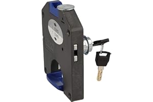 UMAXO Bloqueo de bloqueo para monedas de 1 euro, cerradura de moneda para caja fuerte, vestidor, caja fuerte escolar, armarios, etc. (enlazado)