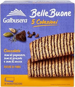Galbusera Belle Buone Cioccolato con semi di papavero 200g