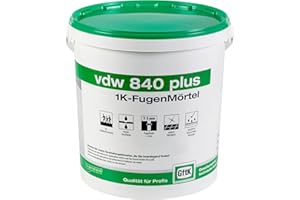 GFTK vdw840 plus 1K-Fugenmörtel 12,5 kg (Basalt)