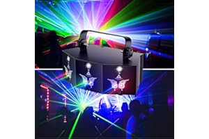 PROPULSION LIFE Luce da discoteca con 9 perline, 7 CH DMX, luce Dmx, luce bianca da discoteca, per aggiungere effetto palcoscenico, per bar, feste, DJ party, performance