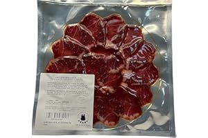 THE BLACK HOOF Lomito Iberico de Bellota - 100 grammes de Filet Ibérique Tranche de porcs ibériques nourris avec des glands. Charcuterie Iberique Pata Negra