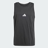 Adidas Men's Essentials Small Logo Single Jersey Tank Top