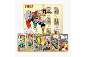 FANTASY CLUB Marvel Mighty Thor 24 Carat Lingotto Placcato Oro Collezione Completa/Regali Ufficiali Marvel Edizione Limitata