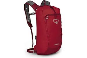 Osprey Europe Unisex plecak turystyczny, kosmiczna czerwień, jeden rozmiar